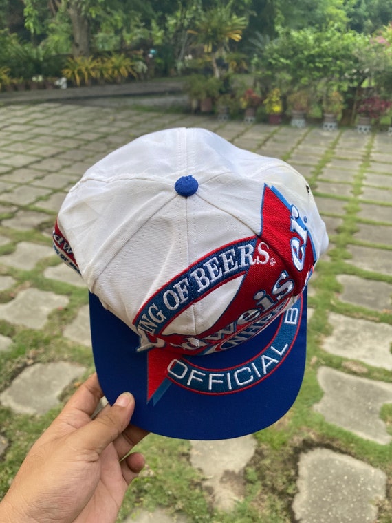 Vtg 90 Budweiser Overprint Hat - Etsy