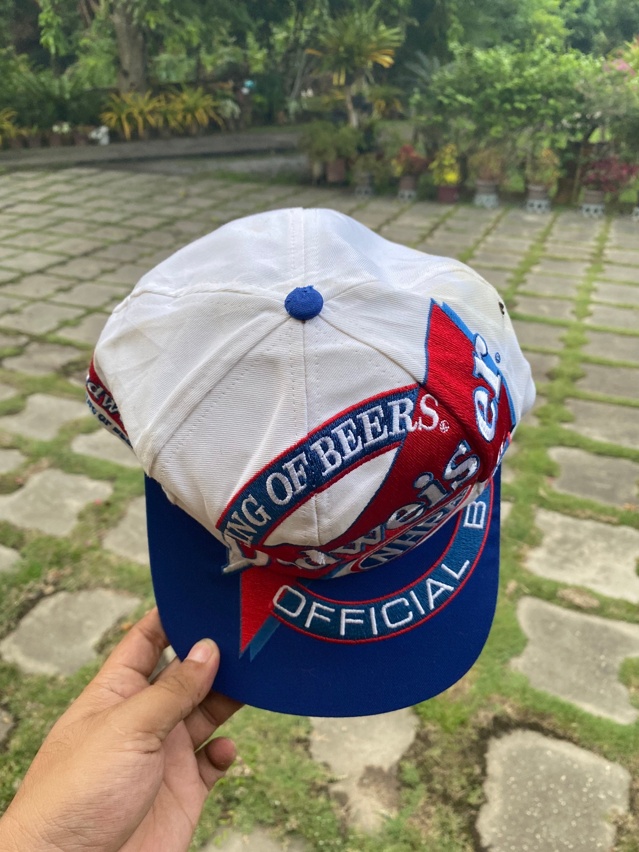 Vtg 90 Budweiser Overprint Hat - Etsy