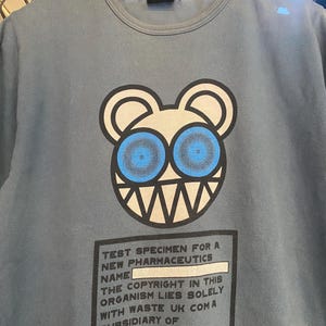 Radiohead Bear Logo T Shirt - Etsy