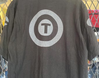 Vtg 90s CG Center Art Logo T shirt