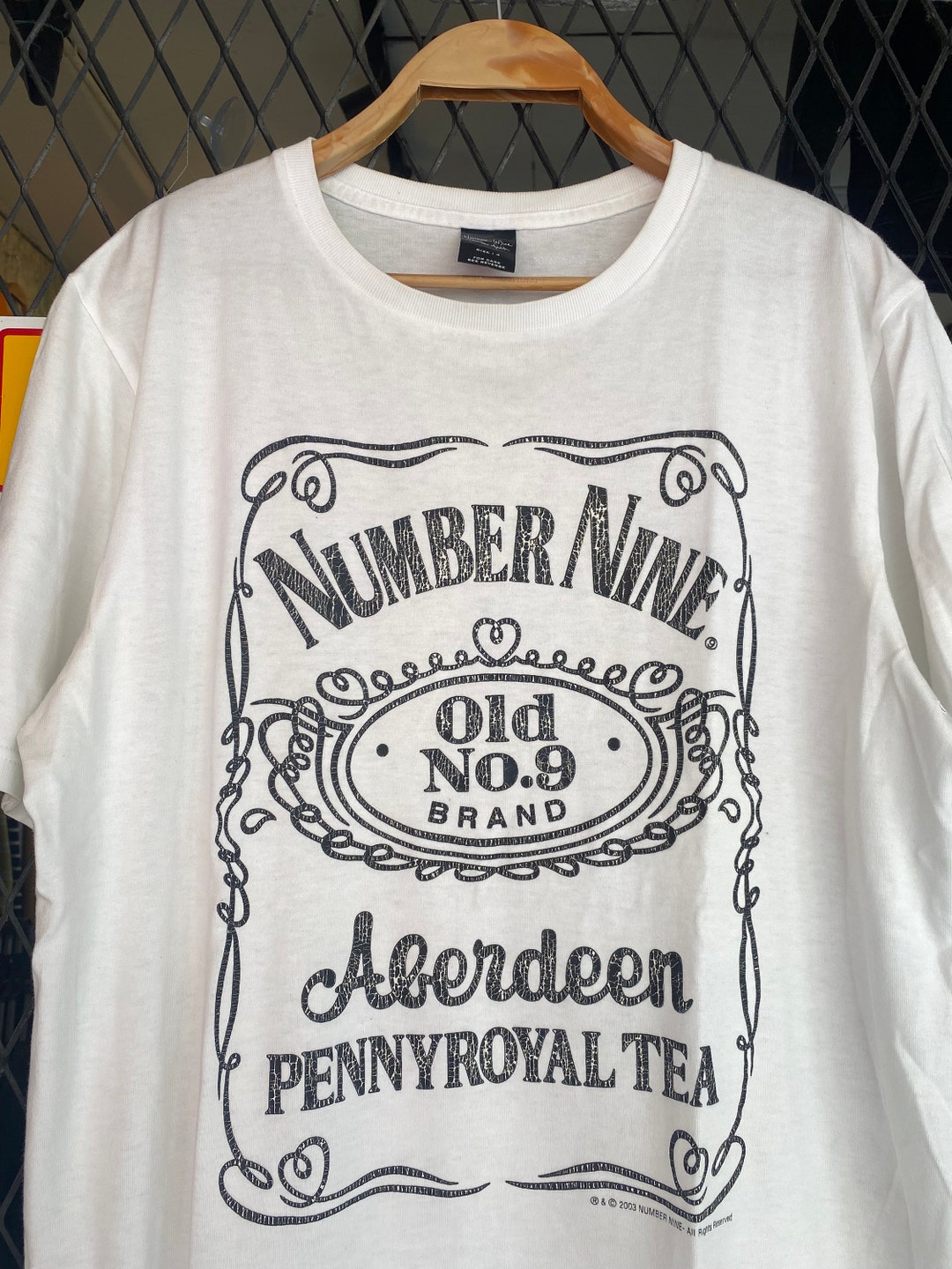 Vtg Early 03 Number Nine Japanese Brand Jack Daniel Inspired Vtg Early 03 Number Nine Japanese Brand Jack Daniel Inspired