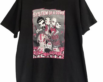 Vtg 2002 System of a Down Tour T Shirt - Etsy