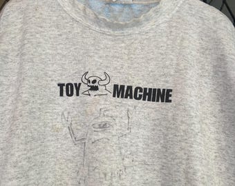Vtg 90s Toy Mechine Skateboard OG Logo Sweatshirt / Promo / Art / Pop Art