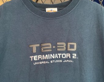 Rare Terminator 3 3D Universal Studio Japan Promo T shirt