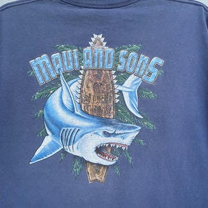Vtg Maui and Son Big Graphic t shirt
