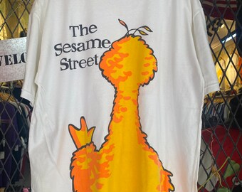 Rare the Sesame Street Big Bird Graphic T Shirt Promo Tee Show - Etsy