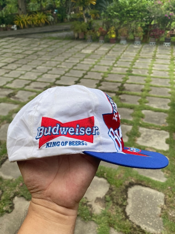 Vtg 90 Budweiser Overprint Hat - Etsy