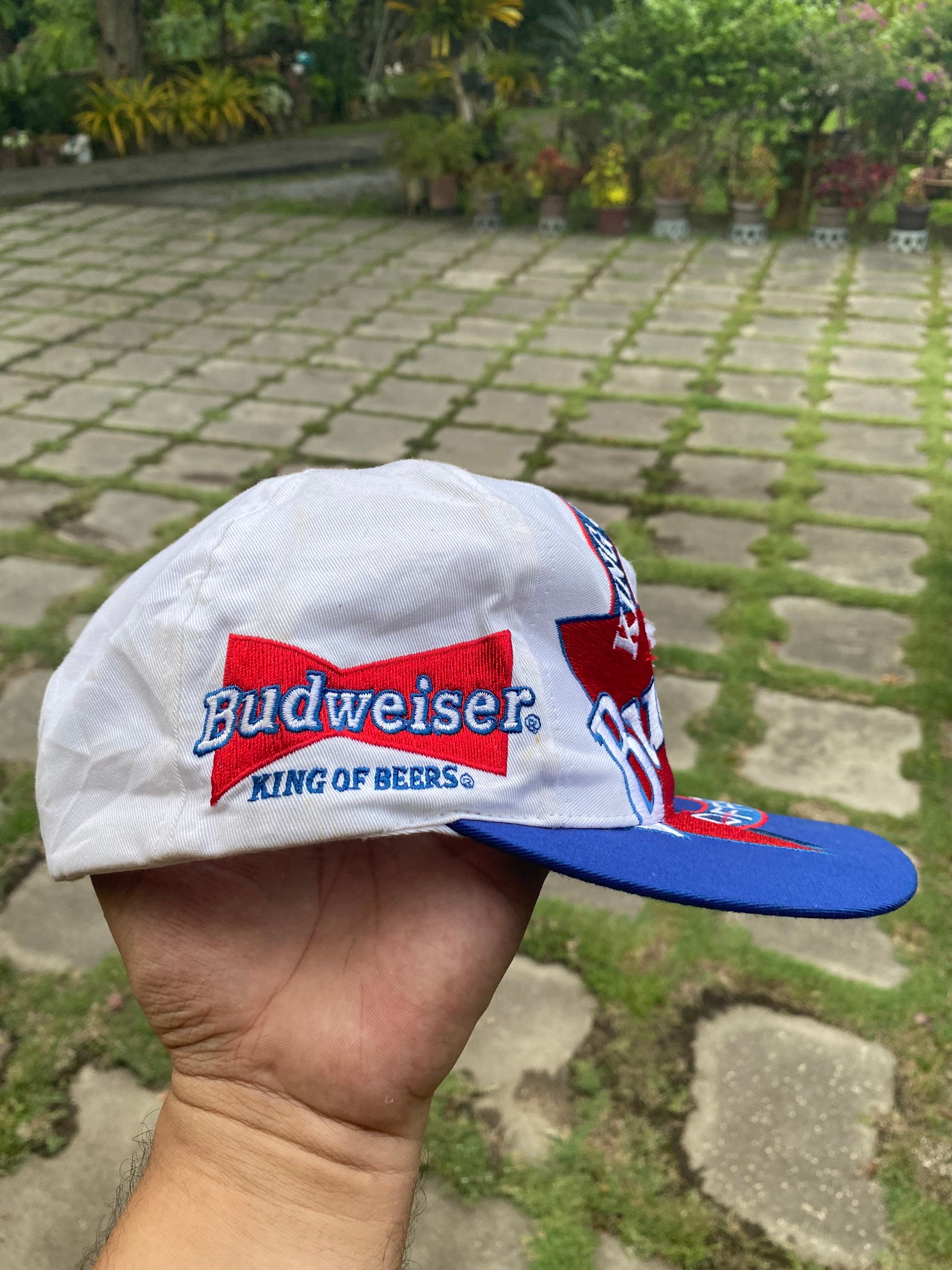 Vtg 90 Budweiser Overprint Hat - Etsy