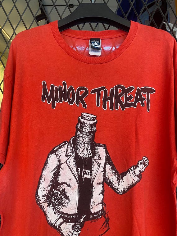 Vintage Minor Threat Band T-shirt: Hardcore Punk Tee - Etsy