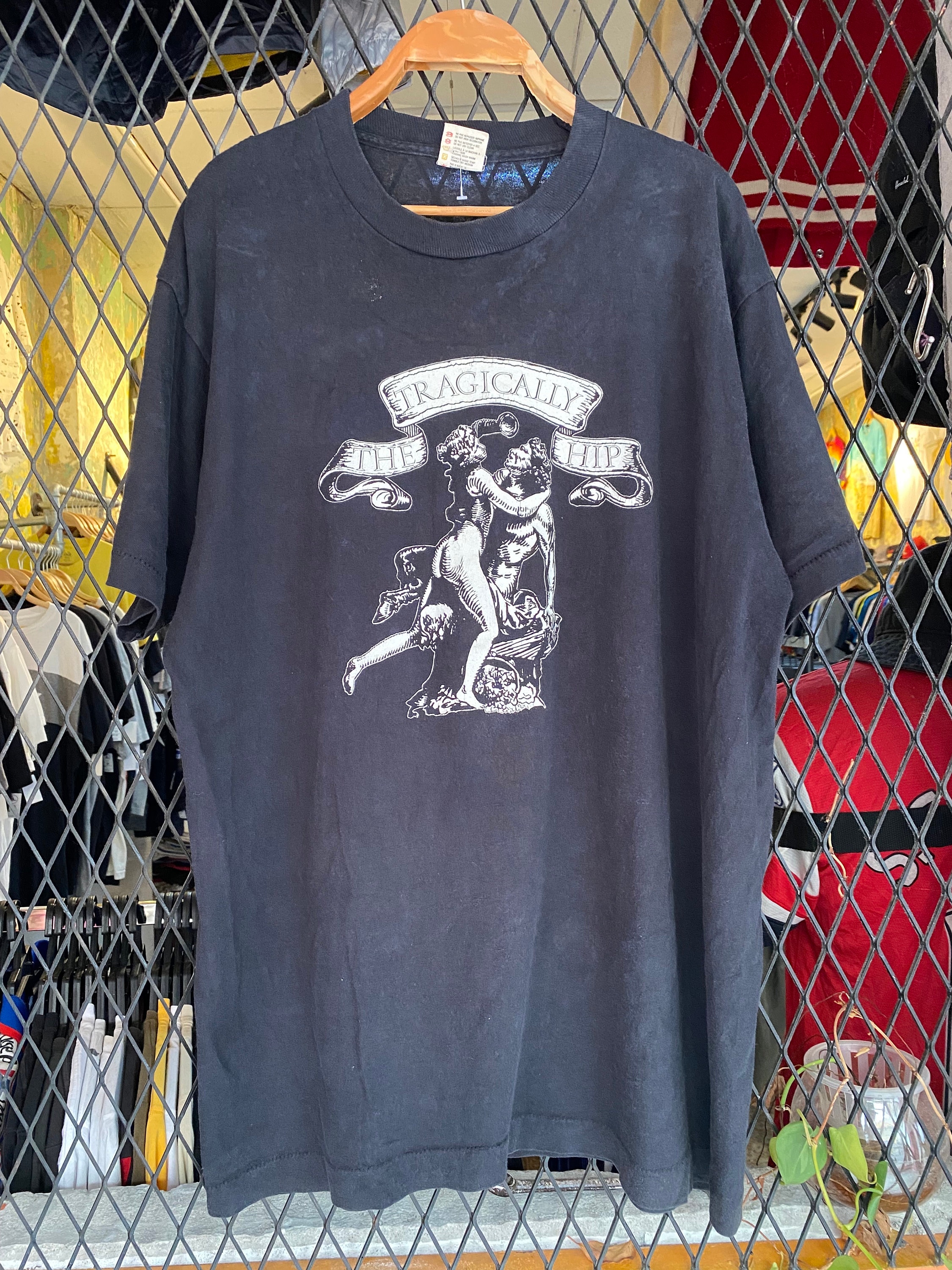 90s THE TRAGICALLY HIP ヴィンテージtシャツ Vtg 90s the Tragically Hip Band T Shirt Rock Band Tee - Etsy