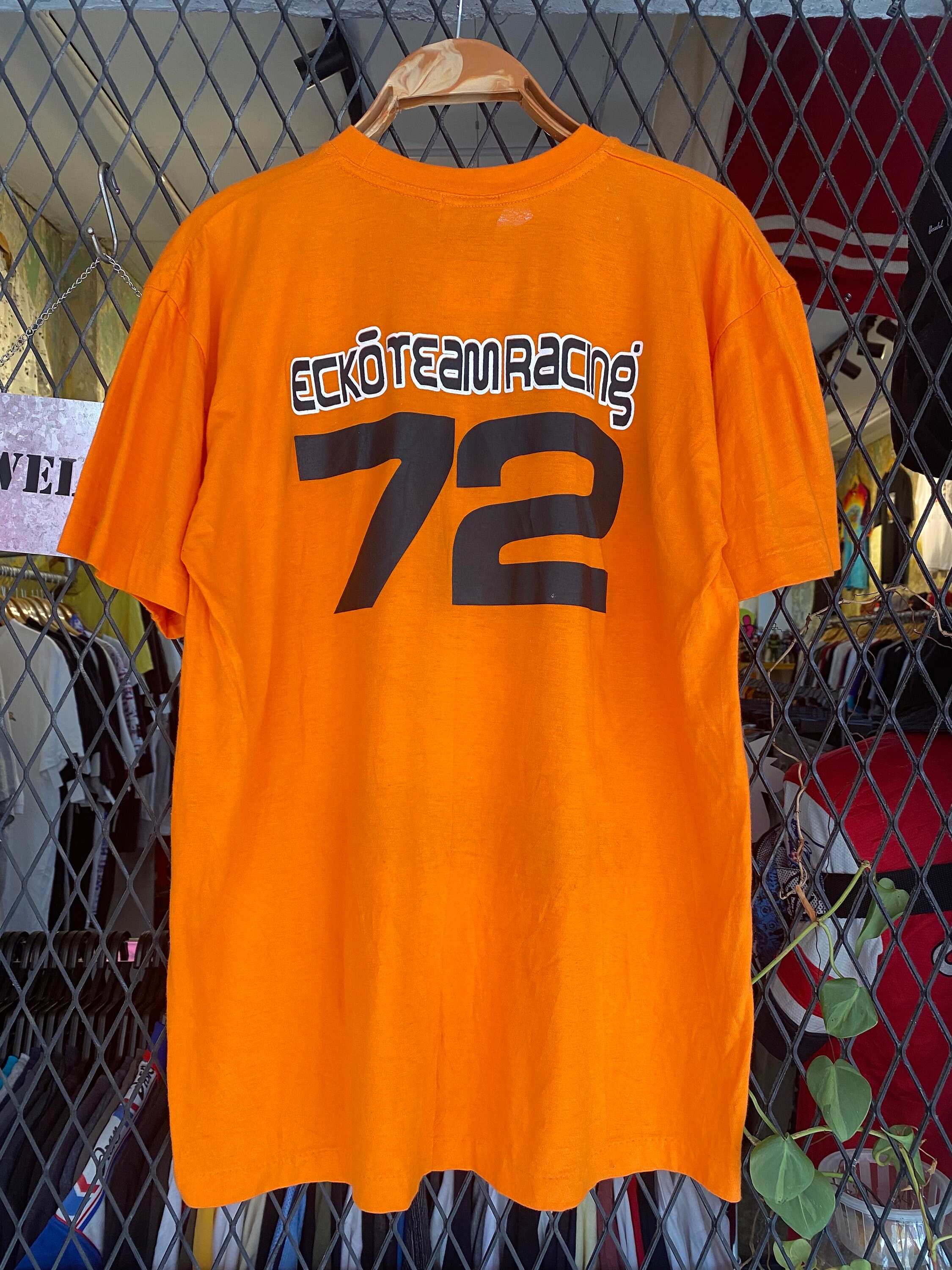 90s ecko unltd Cypha Tシャツ L シングルステッチ Vtg Ende 90er Jahre Ecko Unlimited NOS T-Shirt Ecko Team Racing
