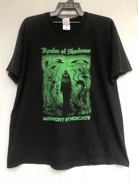 Vintage Midnight Syndicate T Shirt Band Realm of s