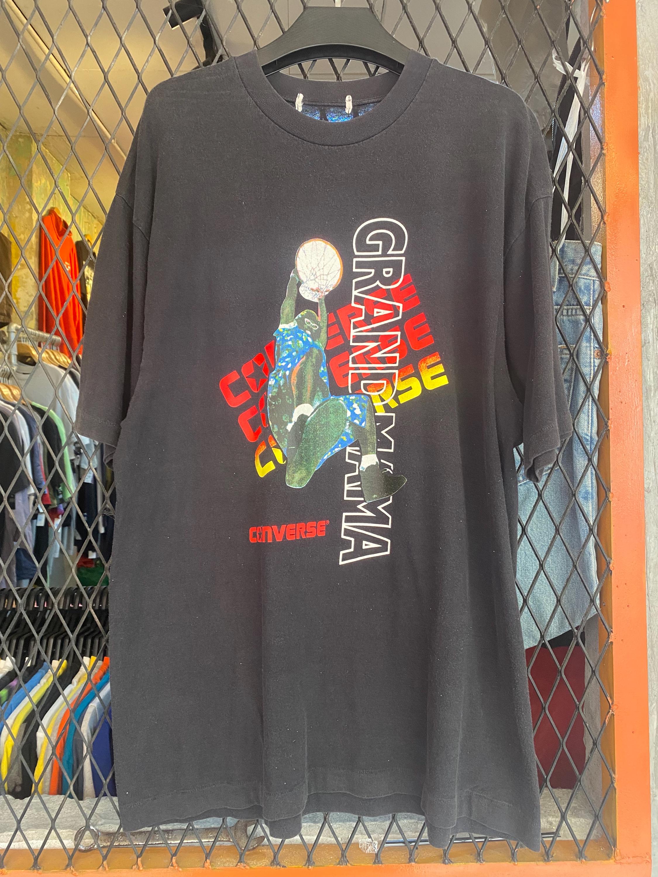 Vtg 90s Grandmama Lary Johnson Converse Basketball T Shirt - Etsy