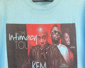 Vtg 90s Kem The Intimacy Tour T shirt / Soul / R&B / Jazz