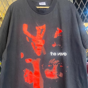 Vintage 90's the Verve English Rock Band Brazil Jersey Style