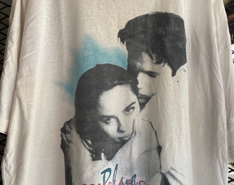 Vtg 90s Blue Temptation T shirt