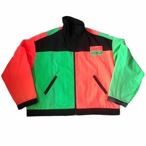 Vtg 90s Jams World Multicolour Jacket