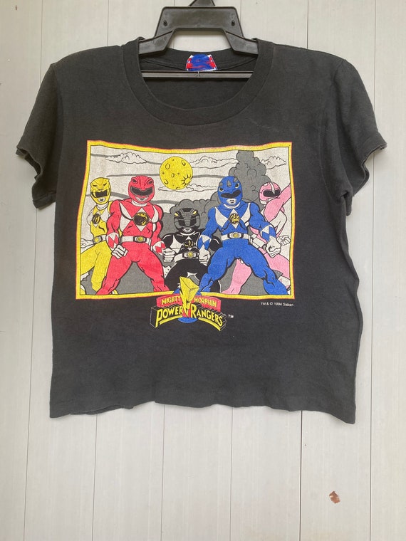Vtg 90s Power Rangers Mighty Morphine T shirt - image 1