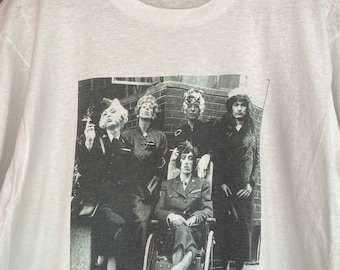 Vtg 70s 80s Rolling Stones Poster Promotion T shirt