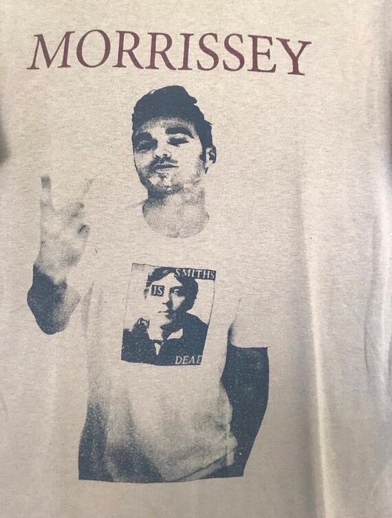 Vtg Morrissey the Smith Hand Print T Shirt Tee - Etsy