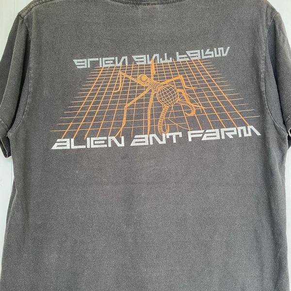 Rare T-shirt Alien Ant Farm Band des années 2000