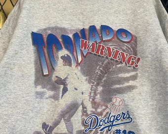 Vtg 90s Hideo Nomo Dodgers Baseball T shirt / Promo / Advertising Vintage Sweatshirt
