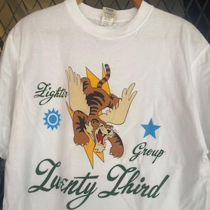 Rare Buzz Rickson Flying Tiger Graphic T shirt Toyo Enterprise USA