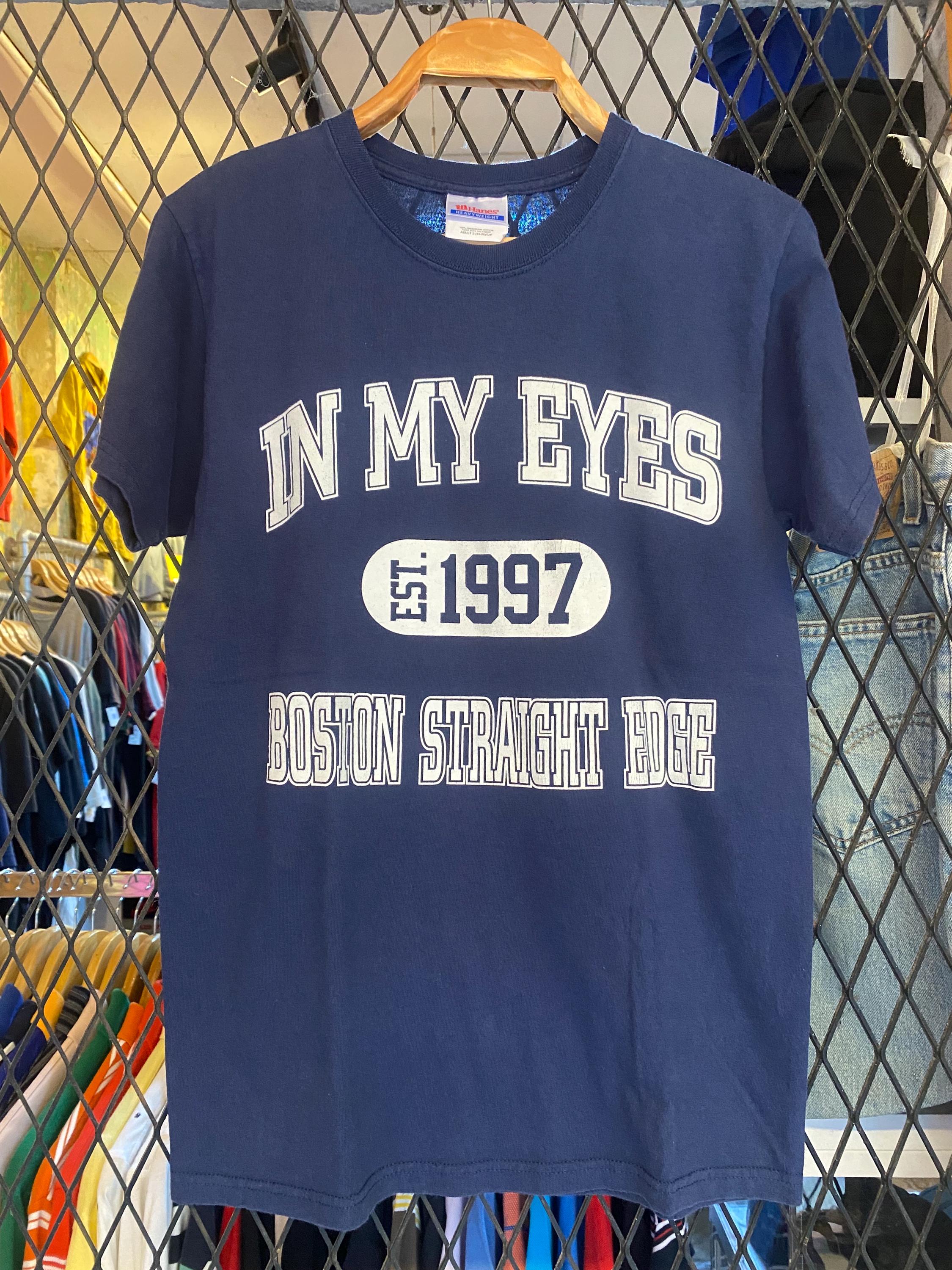 Vintage in My Eyes Band T-shirt, Boston Straight Edge Tee - Etsy