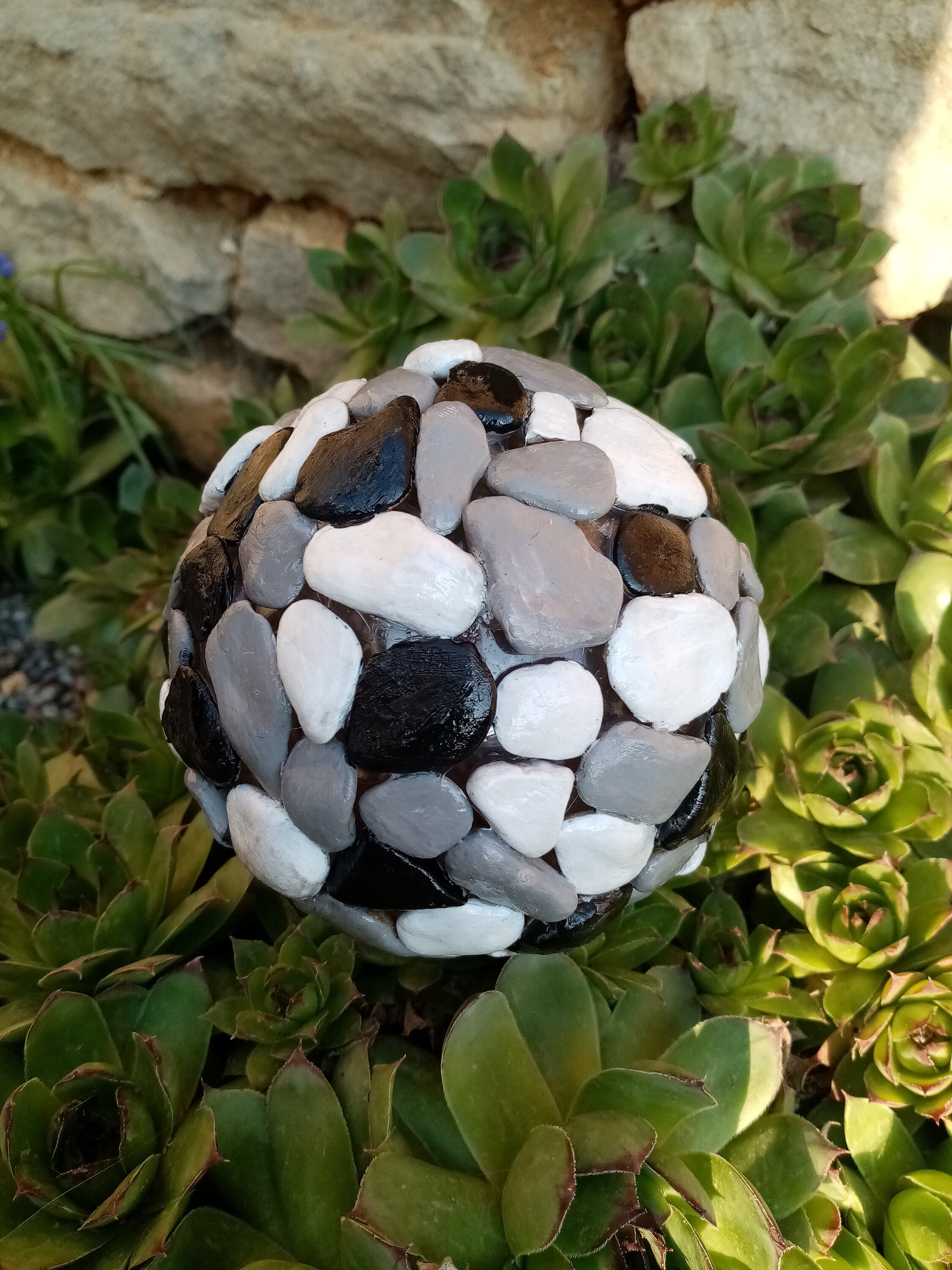 Boule Décorative en Galets