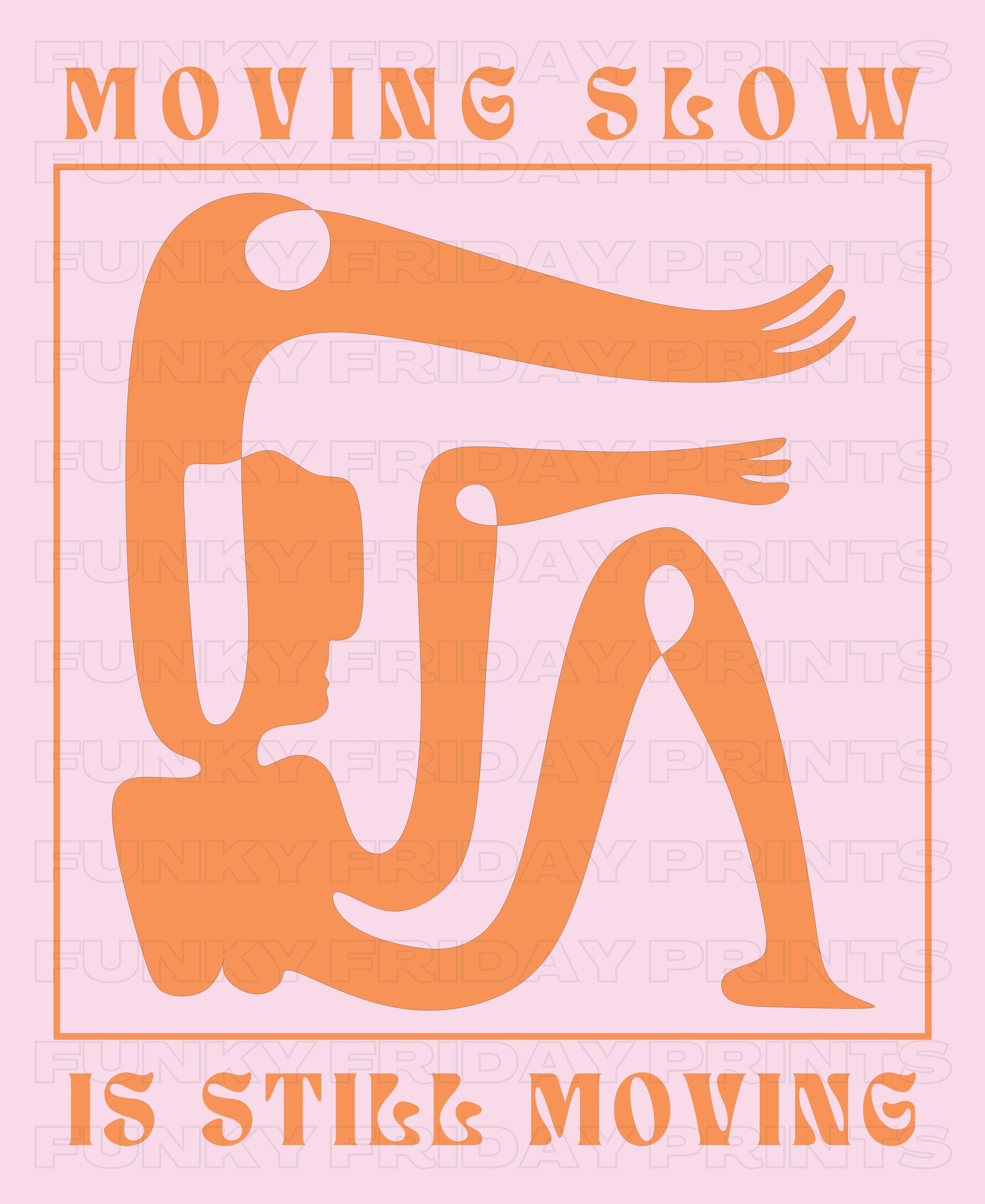 Still Moving Wall Print Retro Wall Decor Digital Download Etsy