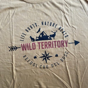 Camiseta Nature heals imagen 2