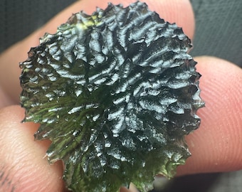 Moldavite 4.91g Maly Chlum Not damaged piece