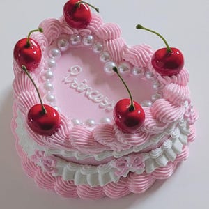 Pink Cake Jewellery Box