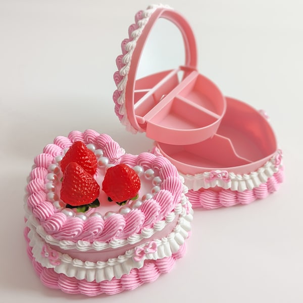 Strawberry Cake Jewellery Box