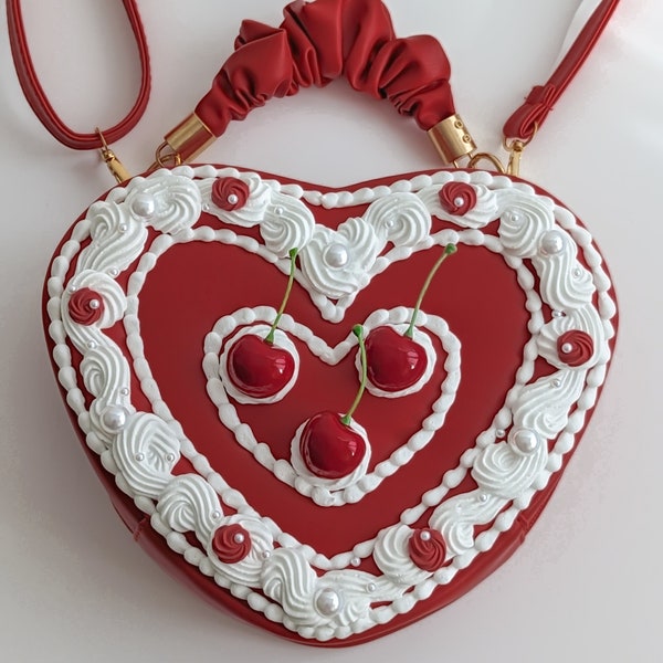 Sac à gâteau aux cerises