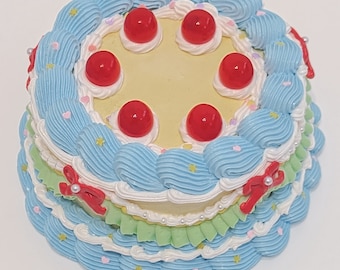Sprinkles fake cake