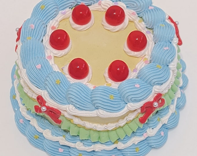 Sprinkles fake cake