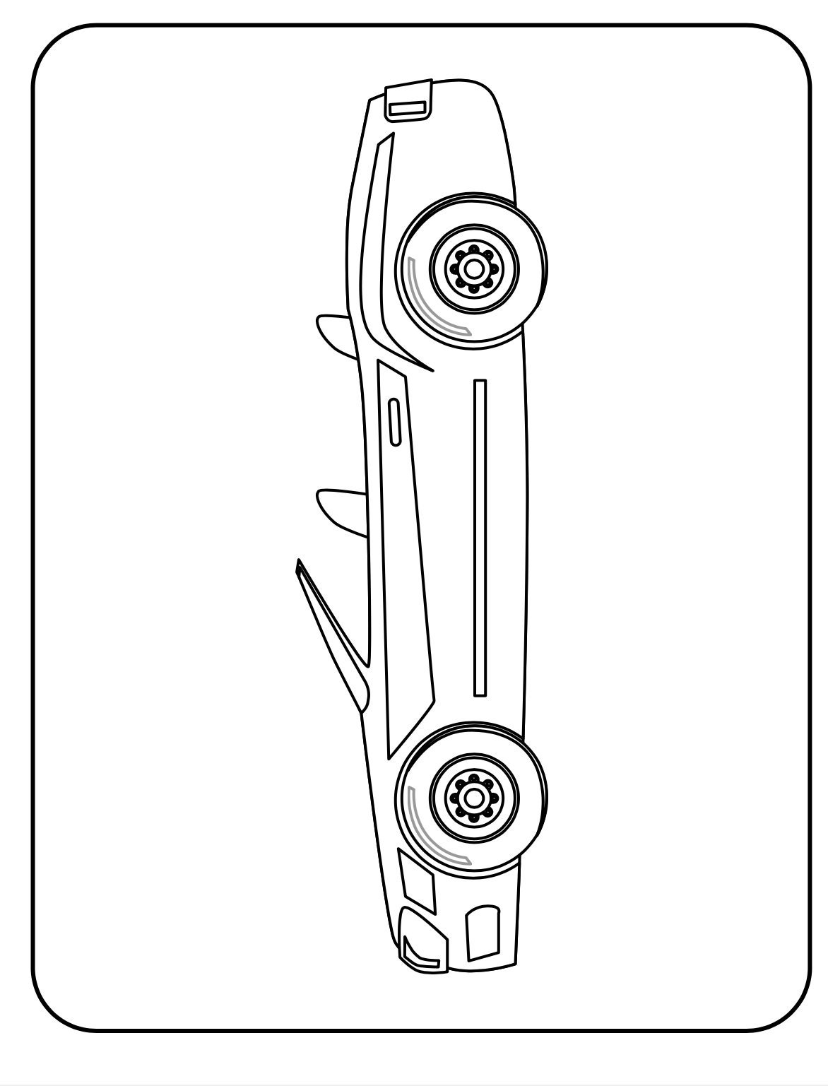 Car Coloring Pages - Etsy