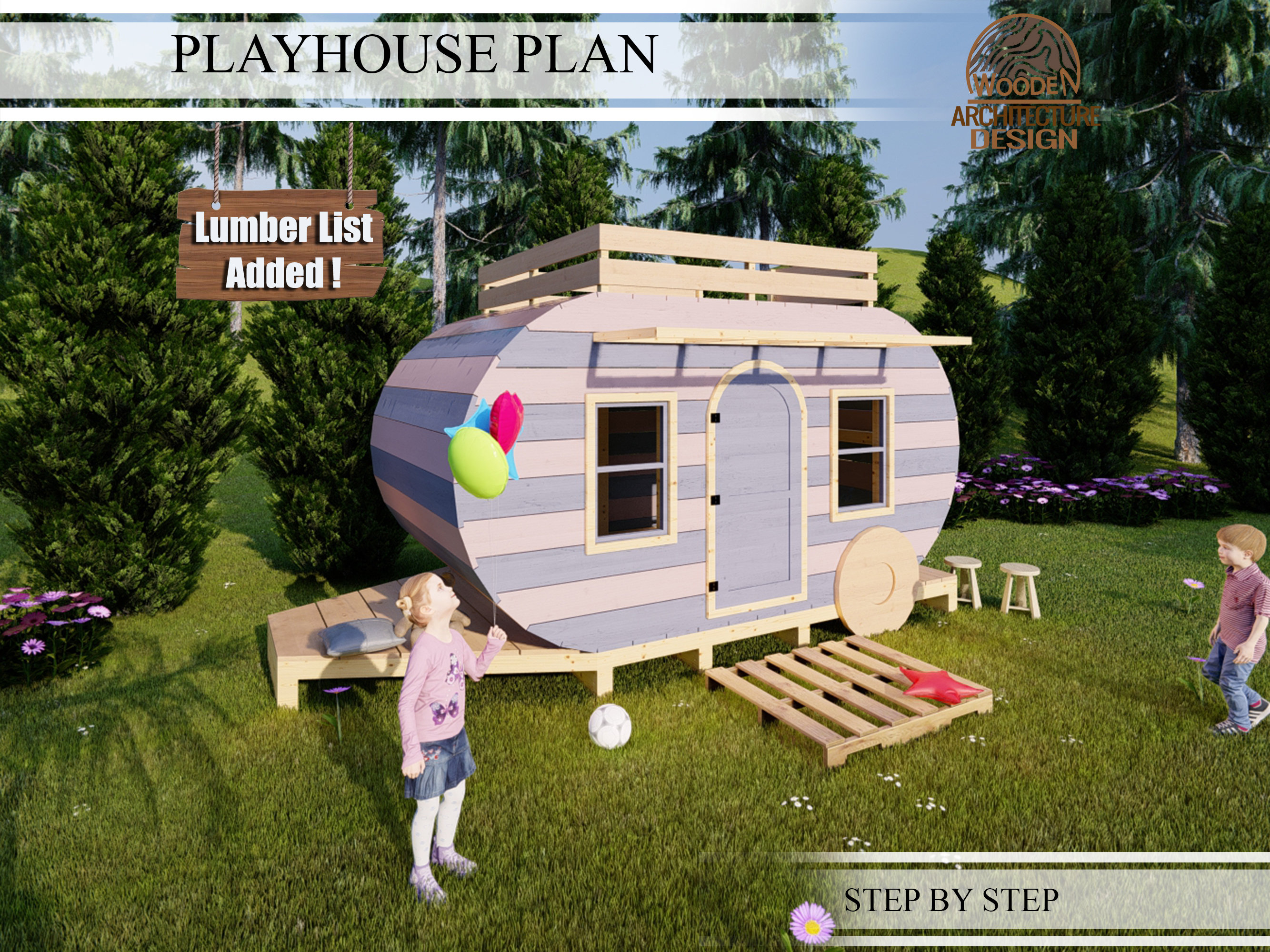 Kids Camper Playhouse Etsy Singapore