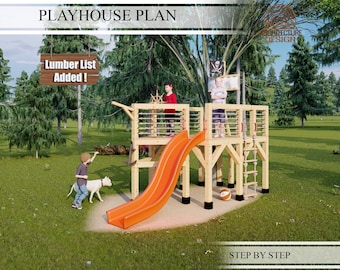 Ship Playhouse Build Plans for Kids, Boat Playhouse Plan , Do It Yourself with Digital downloads