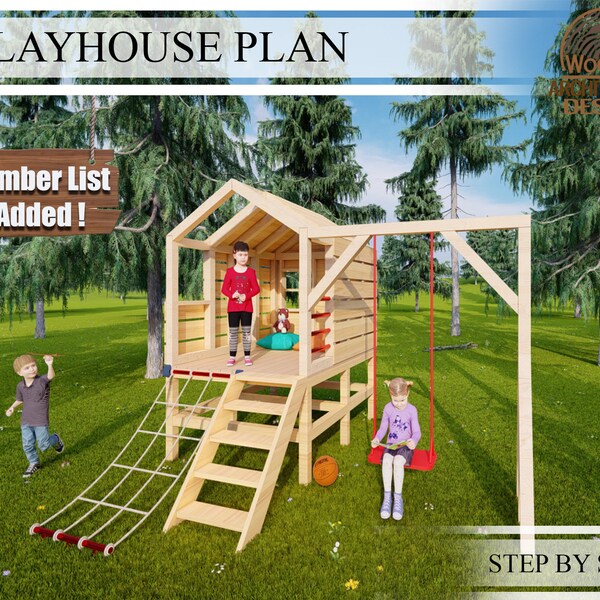 Swing Set Plans Etsy