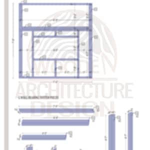 Vintage Playhouse Build Plans for Kids, Modern Cottage Playhouse Plan , Do It Yourself with Digital downloads image 6