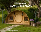 Hobbit Playhouse Build Plans (Digital Download)