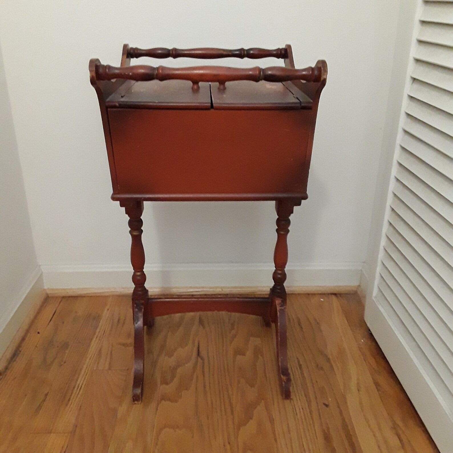 Priscilla Sewing Stand Sewing Box Vintage 1920s Wood Etsy