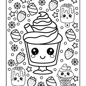 50 ページ! かわいい印刷可能な塗り絵 - 子供向け塗り絵ページ - 子供向け塗り絵 - デジタルダウンロード - 物理的な製品ではありません