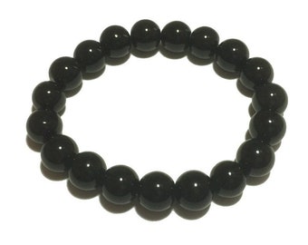10mm black tourmaline bracelet