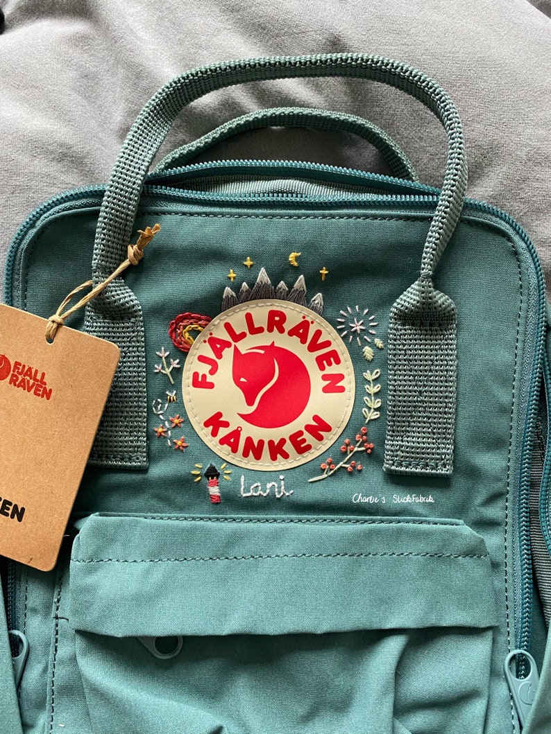 Fjällräven Kånken Rucksack individuell bestickt Bild 9