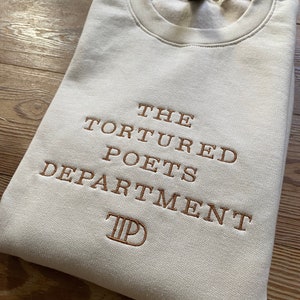 Embroidered sweater | Tortured Poets Department | Taylor Swift inspired