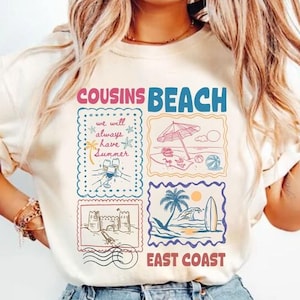 Cousins Beach TSITP T Shirt, the Summer I Turned Pretty, We Will Always Have Summer Tee, Team Conrad Belly Jeremiah Shirt, Comfort Colors