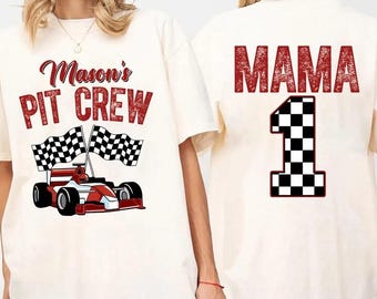 Race Car Birthday Family Matching Shirts, Two Fast Birthday Tshirts, Fast One Birthday, Pit Crew Mama Dada Sweatshirt, 2 Fast Boy Birthday